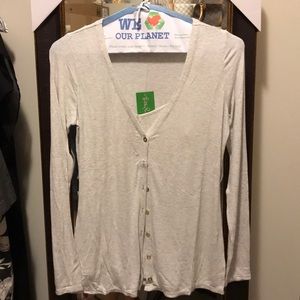 Lilly Pulitzer Lorne Sweater Set Grey M NWT